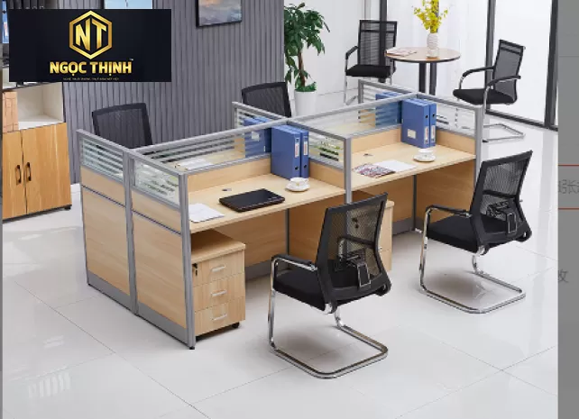 Mẫu nhóm bàn làm việc giá rẻ chất lượng  NTF-04 Mẫu nhóm bàn làm việc giá rẻ chất lượng  NTF-04